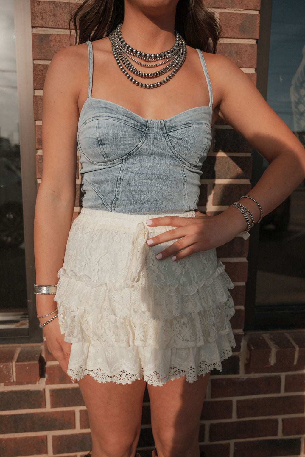 Outlaw Lace Skort