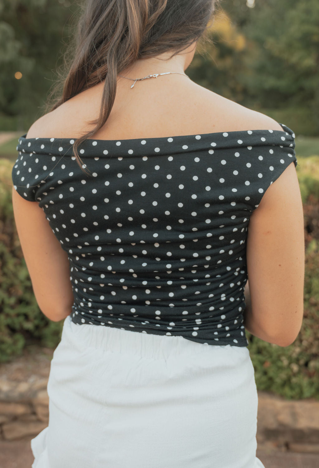 The Pokes Polka Dot Top