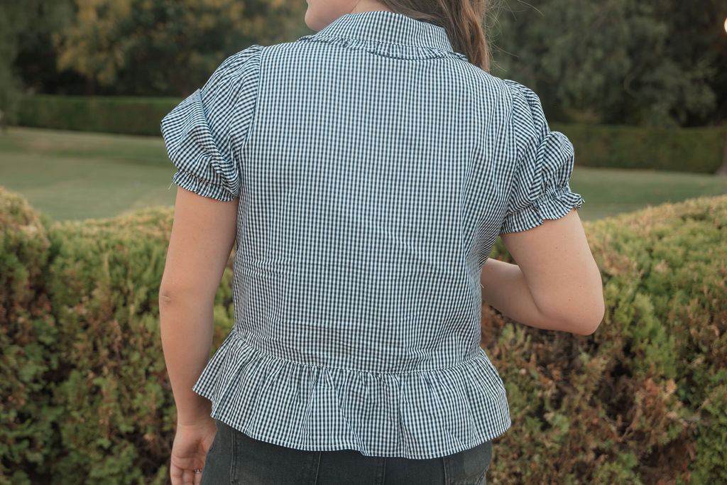 The Stillwater Gingham Top