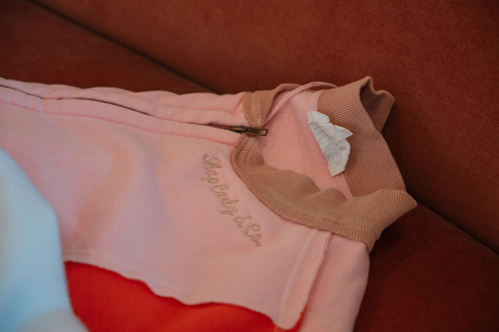 Colorblock Zip Up