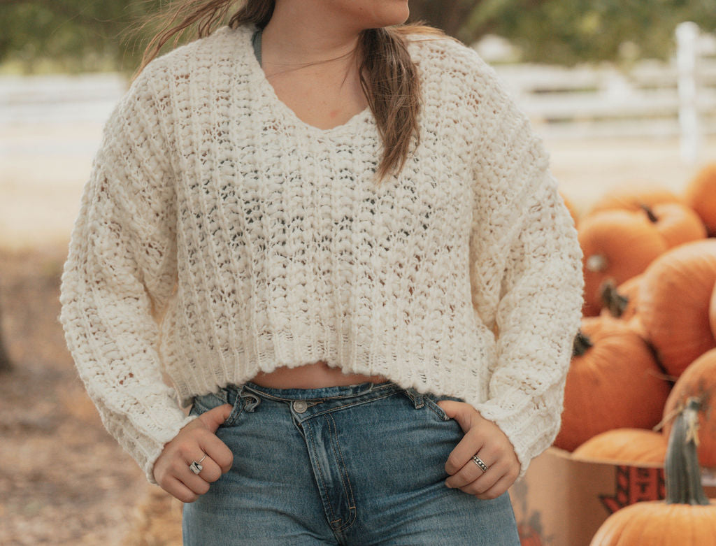 Cream Sweater