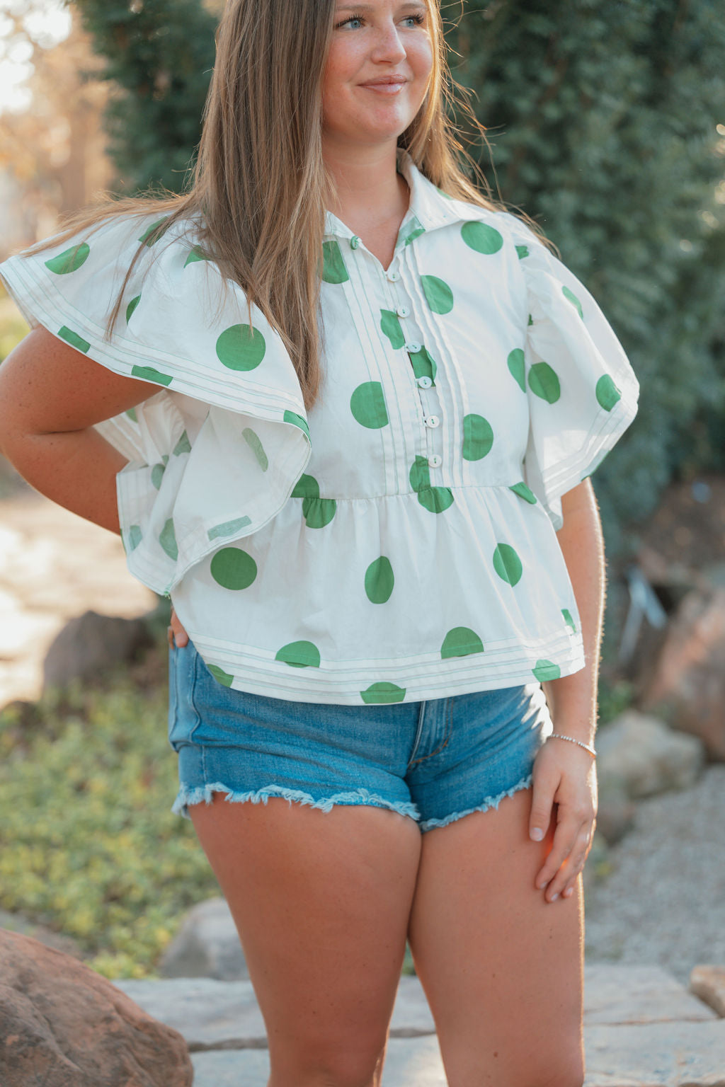 Clover Dot Top