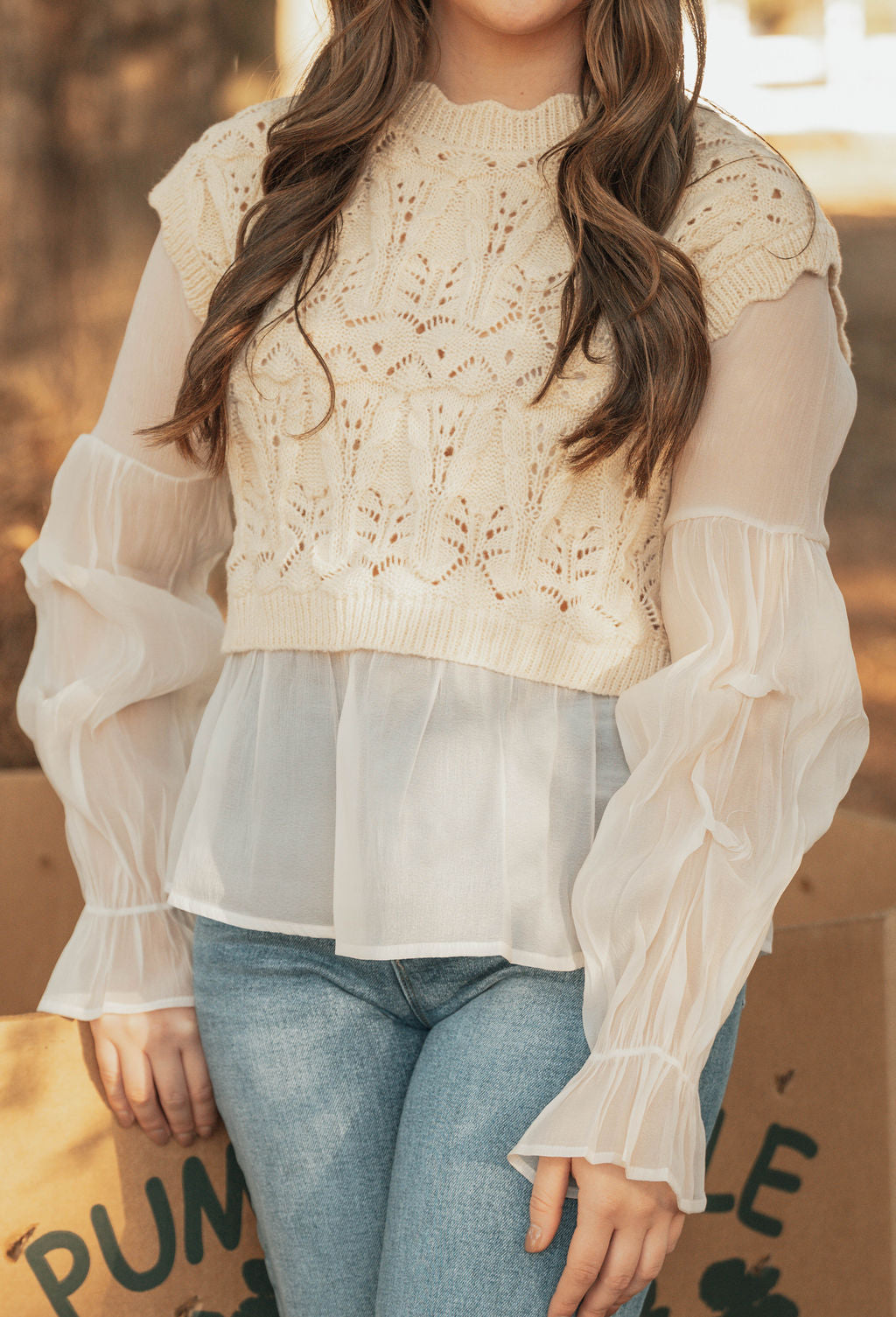 Sheer Sweater